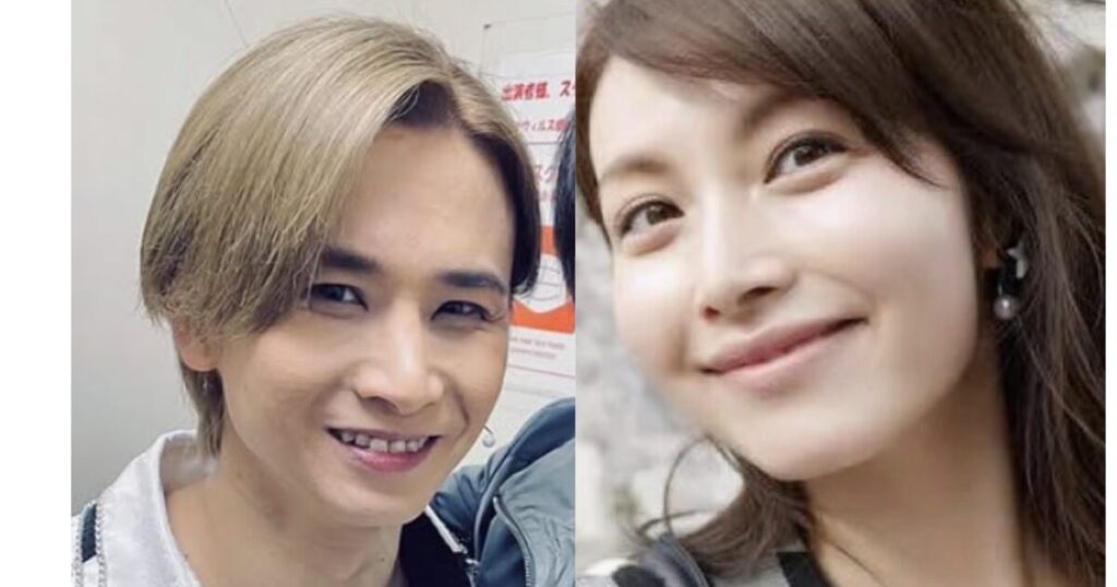 堂本光一と佐藤めぐみ