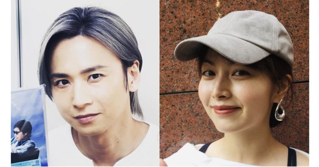 堂本光一と佐藤めぐみ