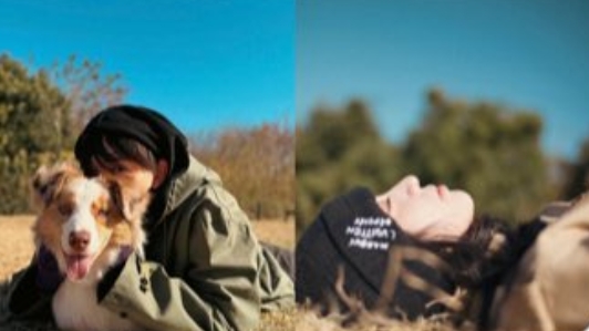 宮世琉弥とKokiが同じ背景の画像